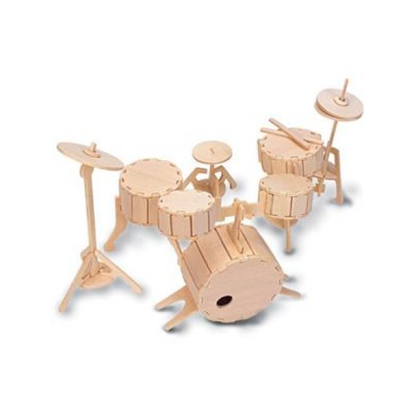 Quay Woodcraft Construction Kit Drums